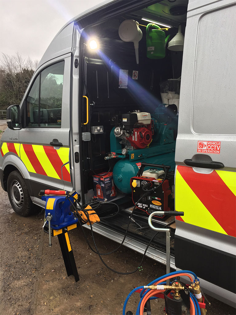 Services on site service van