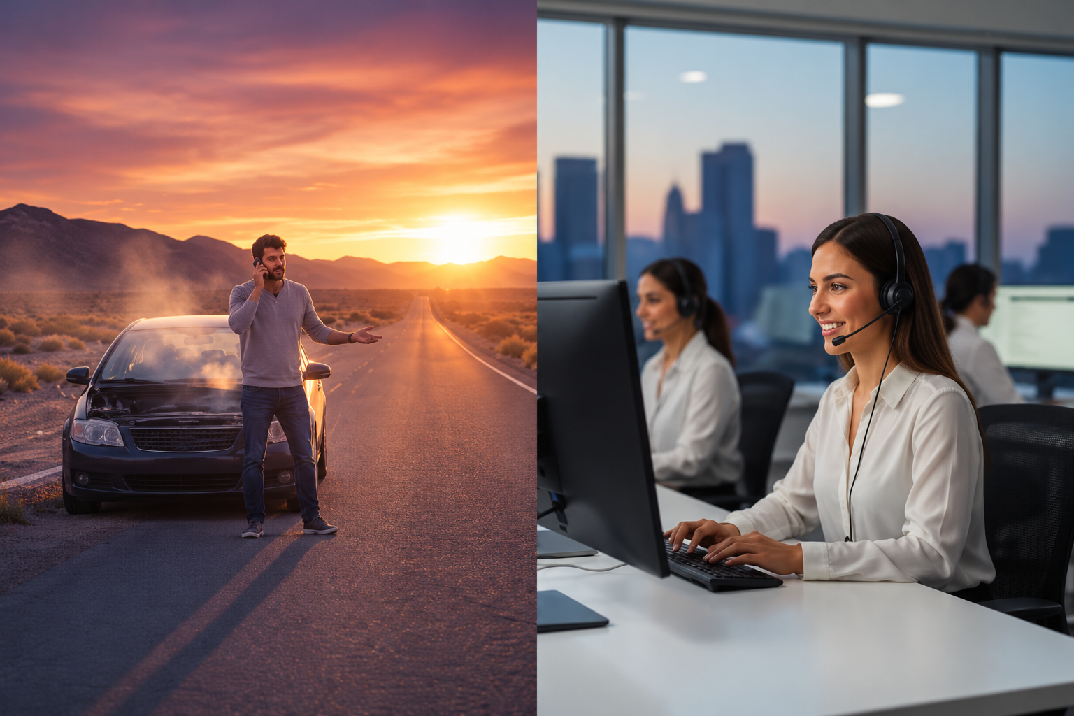 roadside rescue and customer support